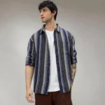 Long Sleeves Collared Neck Button Fit Cotton Shirts