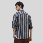 Long Sleeves Collared Neck Button Fit Cotton Shirts - Image 2